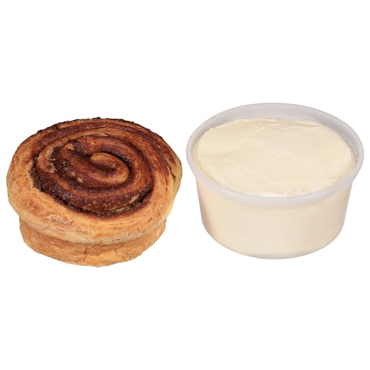 Pennant Foods Cinnamon Roll With Cream Cheese Icing Cup, 5 x 40 x 5 oz Case - DOT product image 2