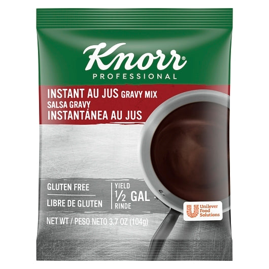 Knorr Au Jus Gravy Instant Soup Base, 12 x 3.7 oz Case - DOT product image 2