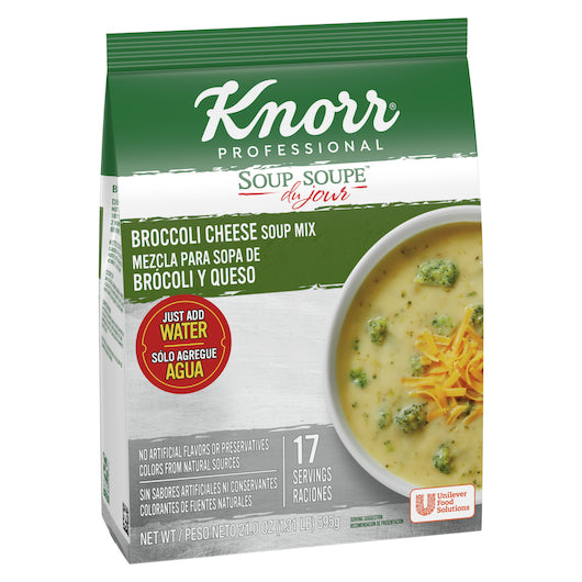 Knorr Soup du Jour Broccoli Cheese, 4 x 21 oz Case - DOT product image 2