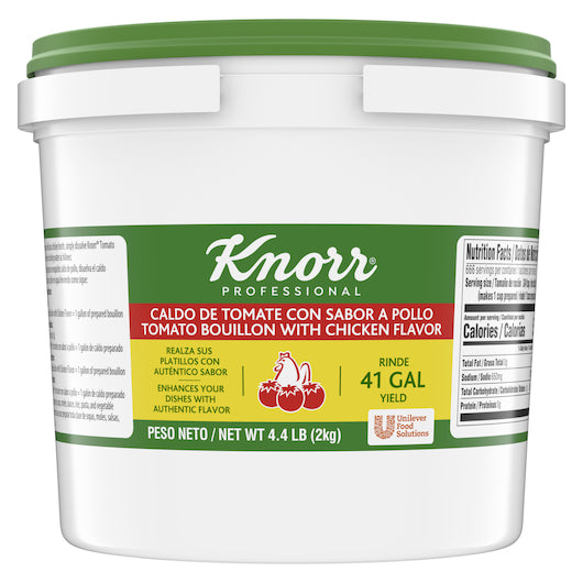 Knorr Caldo de Tomato with Chicken Flavor Bouillon, 4 x 4.4 lb Case - DOT product image 2