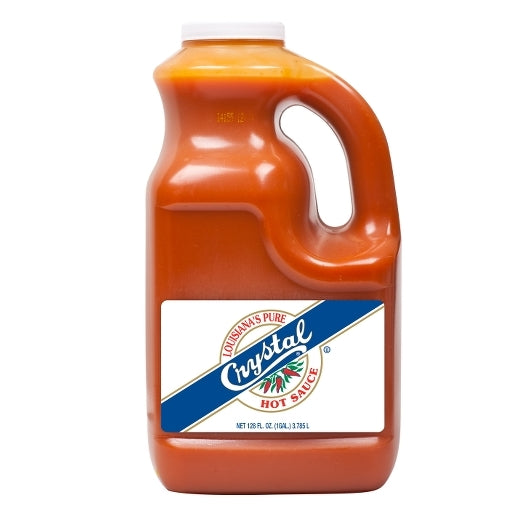 Crystal Louisiana Pure Hot Sauce Bulk, 4 x 128 fl oz Case - DOT product image 2