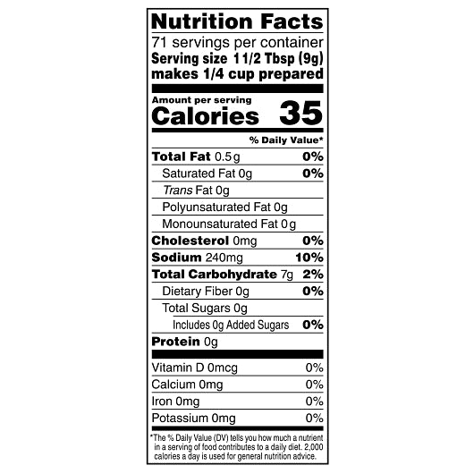 Minor'S Chicken Gravy Mix, 8 x 1.41 lb Case - DOT product image 8