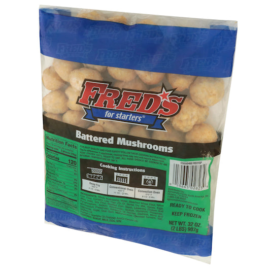 Fred's Battered Mushrooms, 6 x 2 lb Case - DOT product image 2