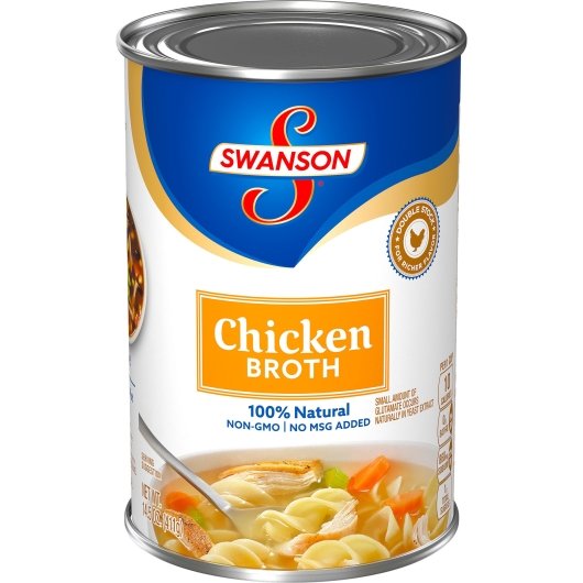 Swanson Chicken Broth, 24 x 14.5 oz Case - DOT product image 2
