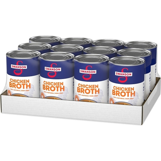 Swanson Clear Chicken Broth, 12 x 49.5 oz Case - DOT product image 8