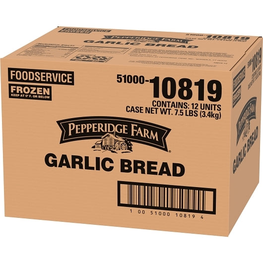 Campbells Pepperidge Farm Garlic Bread, 12 x 10 oz Case - DOT product image 8