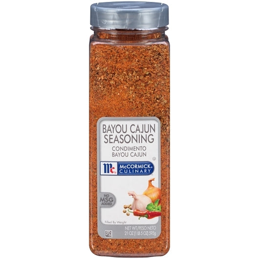McCormick Bayou Cajun Seasoning, 6 x 21 oz Case - DOT product image 2