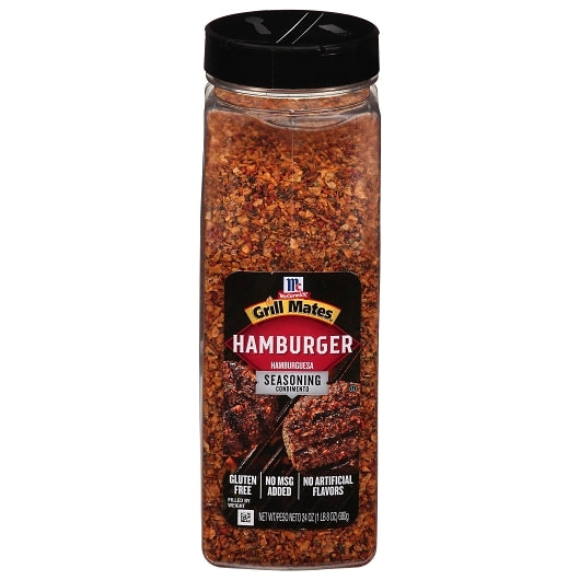McCormick Grill Mates Hamburger Seasoning, 6 x 24 oz Case - DOT product image 2