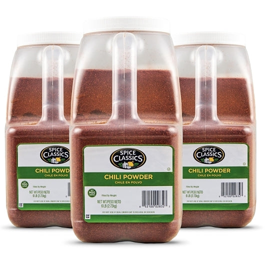 Spice Classics Chili Powder, 3 x 6 lb Case - DOT product image 2