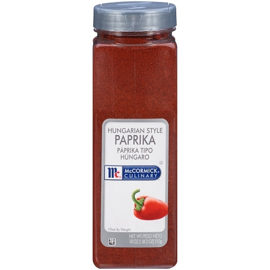 McCormick Culinary Hungarian Style Paprika, 6 x 18 oz Case - DOT product image 2
