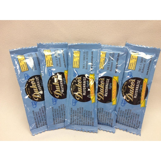 Duke's Light Mayonnaise Single Serve, 200 x 12 GR Case - Condiments & Sauces