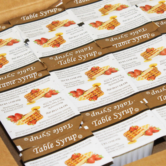 Sauer Regular Table Syrup Cup Single Serve, 1 x 1.5 oz Case - DOT product image 2
