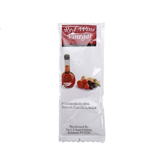 Sauer Red Wine Packets Dressing Single Serve, 200 x 9 GR Case - DOT product image 2