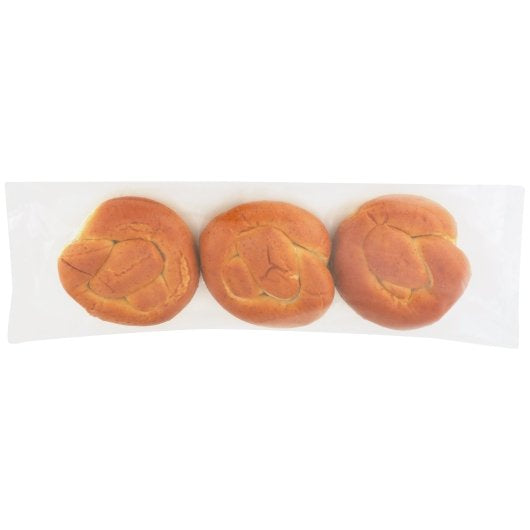 J and J Gourmet Bavarian Medium Pretzel Roll, 108 x 2.7 oz Case - DOT product image 2