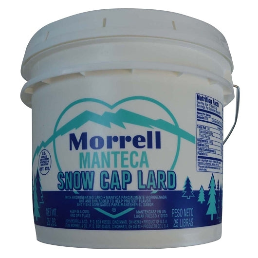 John Morrell Snow Cap John Morrell Snowcap Lard, 1 x 25 lb Case - DOT product image 2