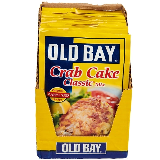 Old Bay Crab Cake Classic Seasoning, 12 x 1.24 oz Case - GS1 open-case image