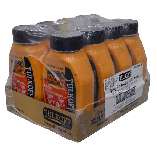 Tulkoff Spicy Chipotle Chili Aioli Bottle, 8 x 18 fl oz Case - DOT product image 2