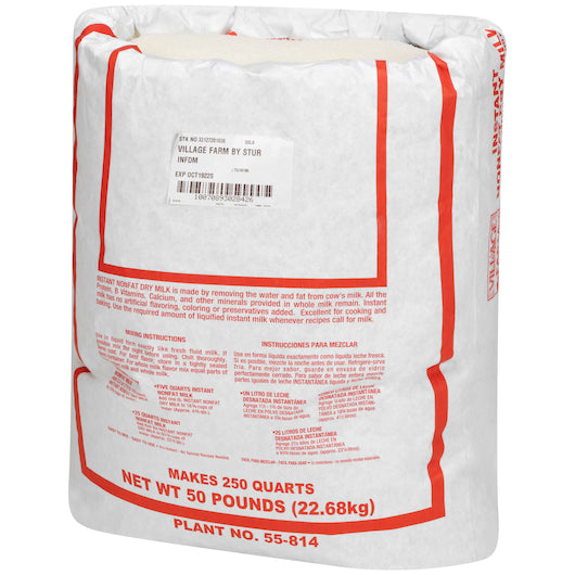 Sturm Foods INSTANT NONFAT DRY MILK, 1 x 50 lb Case - DOT product image 4
