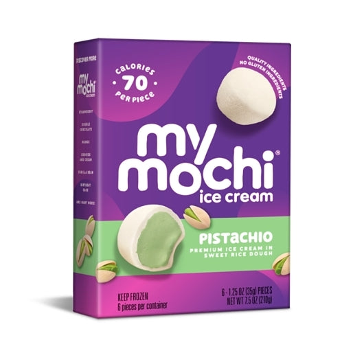My Mochi Pistachio Ice Cream, 12 x 7.5 oz Case - Nuts & Seeds - image 2