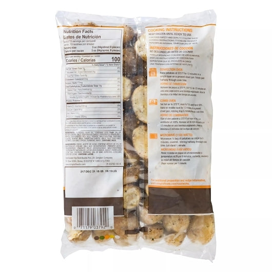 Simplot RoastWorks ROASTED BABY BAKERS HALVES HERB PARM, 6 x 2.5 lb Case - DOT product image 2