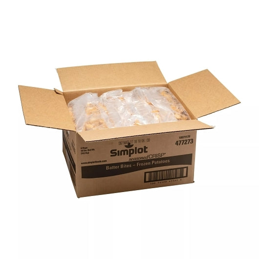 Simplot Batter Bites SeasonedCrisp Savory Seasoned Frozen Potato Bites, 6 x 6 lb Case - DOT product image 3