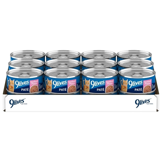 9Lives Seafood Platter Wet Cat Food, 24 x 5.5 oz Case - Meat, Poultry & Seafood - image 2