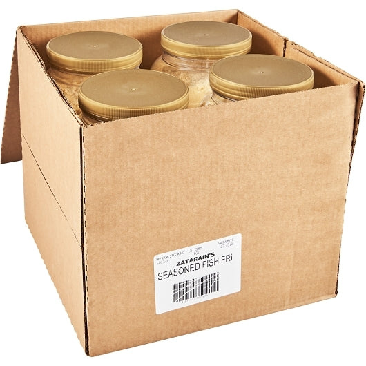 Zatarain's Seasoned Fish Fri, 4 x 5.75 lb Case - GS1 open-case image