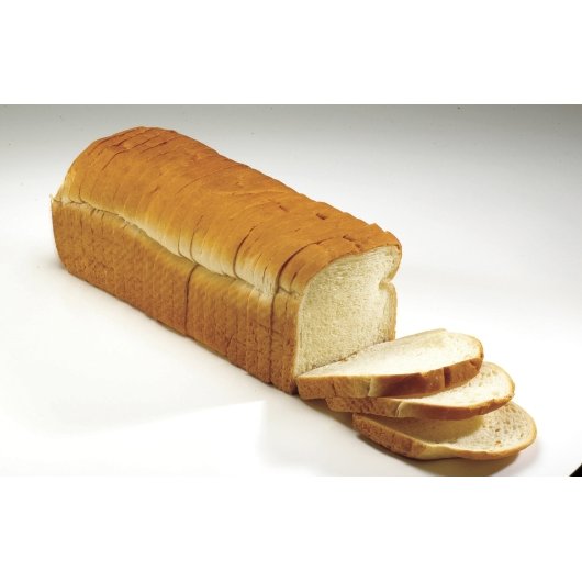 European Bakers White Round Top Bread, 26 Slices per Loaf, 10 x 24 oz Case - Breads, Rolls & Buns