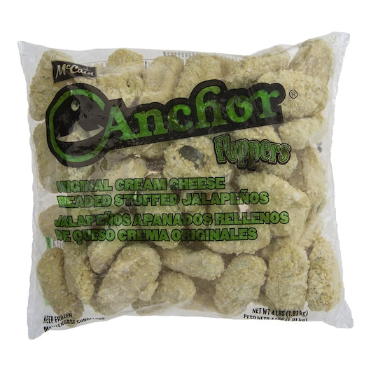 Anchor ORIGINAL CREAM CHEESE STUFFED JALAPENOS, 4 x 4 lb Case - DOT product image 2