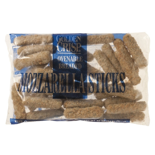 Golden Crisp Ovenable Breaded Mozzarella Sticks, 6 x 2 lb Case - DOT product image 2