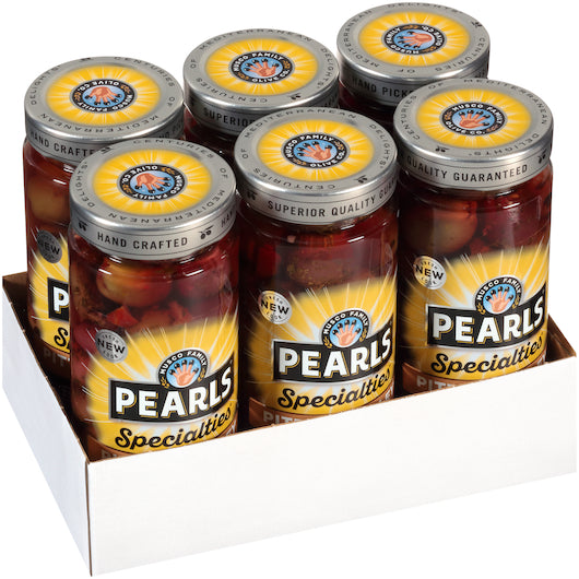 Pearls Pitted Medley Greek Olives Jar, 6 x 6.3 oz Case - DOT product image 8