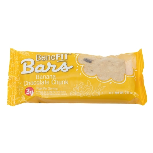 J and J BeneFIT Banana Chocolate Chunk Bar, 48 x 2.5 oz Case - DOT product image 2