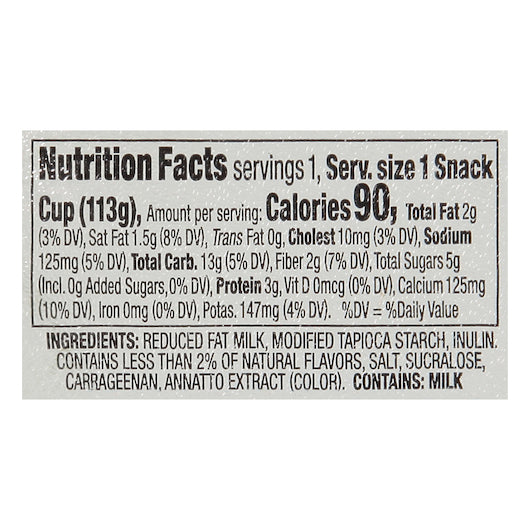 Kozy Shack Simply Well Vanilla Pudding, 48 x 4 oz Case - DOT product image 6