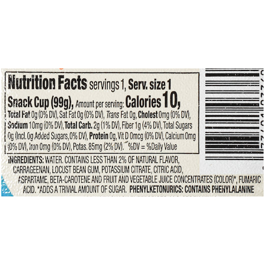 Kozy Shack Sugar Free Orange Smartgells, 48 x 3.5 oz Case - DOT product image 8