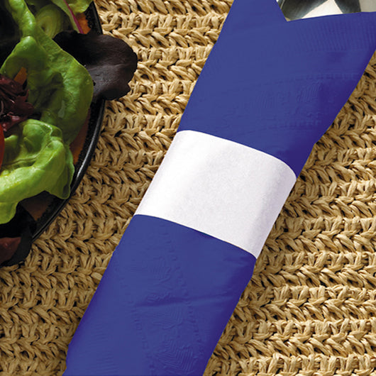 Hoffmaster 1.5 Inch X 4.25 Inch Paper White Napkin Band, 2 x 2500 each Case - DOT product image 4