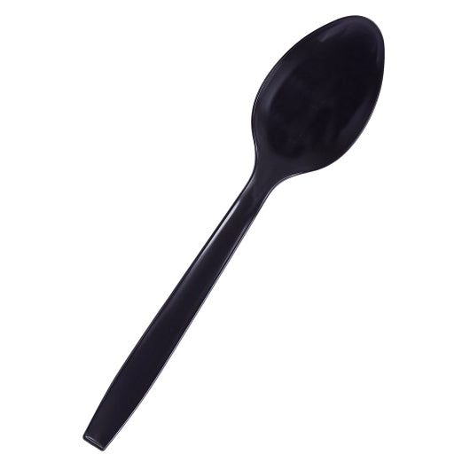 CaterLine Black Serving Spoon, 8.7 inch, 1 x 100 each Case - Plates Bowls - image 2