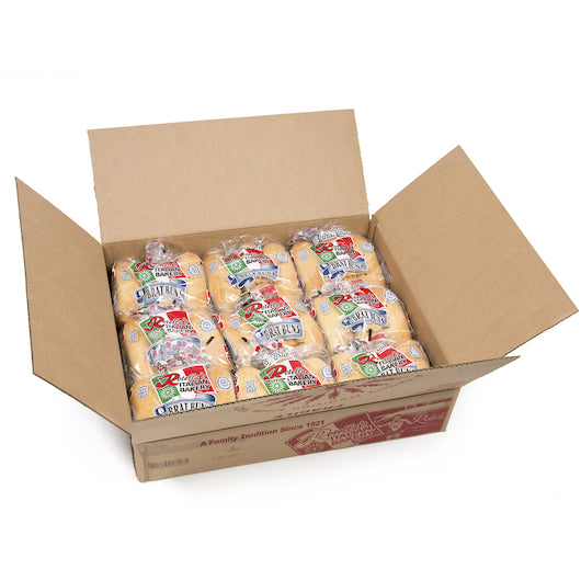 Rotellas Sliced Six Sliced Brat Buns, 9 x 6 ct Case - DOT product image 5