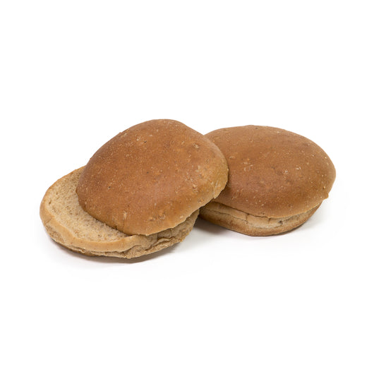 Rotellas Wheat Hamburger 4 Inch Wheat Hamburger Bun, 6 x 8 ct Case - DOT product image 2