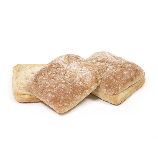Rotellas Wheat Line Sliced Wheat Ciabatta Bun, 8 x 6 ct Case - DOT product image 2