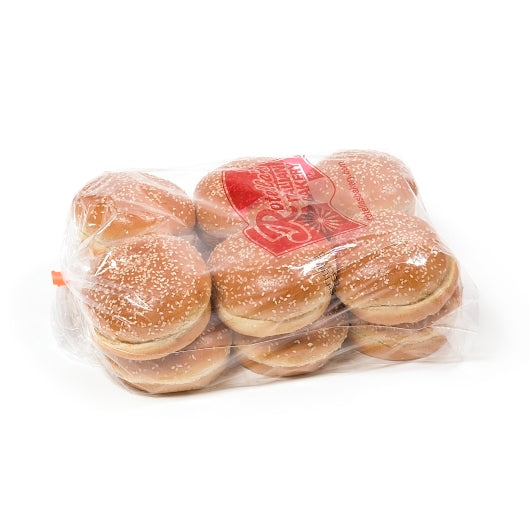 Rotellas Seeded Brioche 4 Inch Sliced Seeded Brioche Bun, 4 x 12 ct Case - DOT product image 2