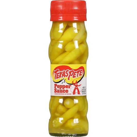 Texas Pete Green Pepper Sauce, 12 x 0.31 fl oz Case - DOT product image 2