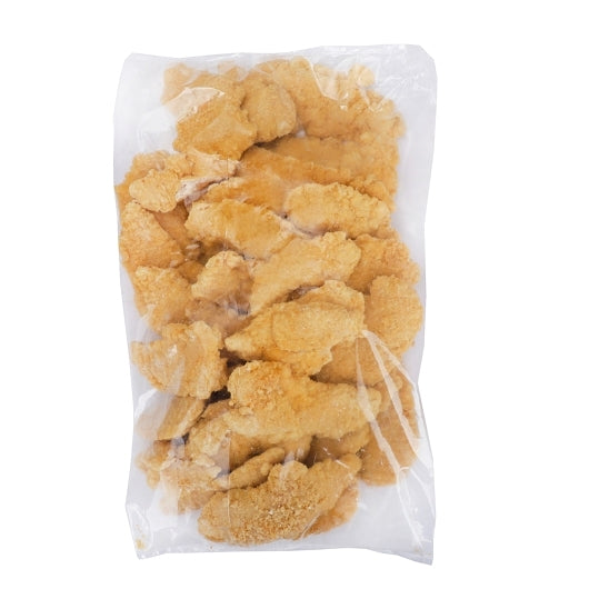 Pilgrims Foodservice Traditional Fritter Large Chicken Tenderloins, 2 x 80 oz Case - DOT product image 2