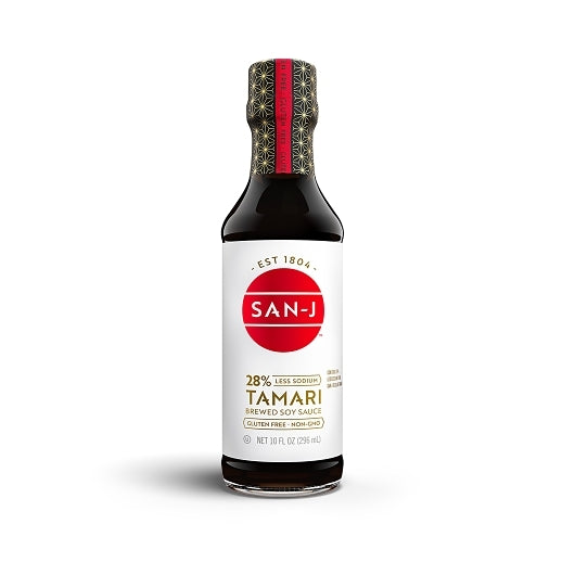 San J Reduced TAMARI REDUCED SODIUM, 6 x 10 fl oz Case - DOT product image 2