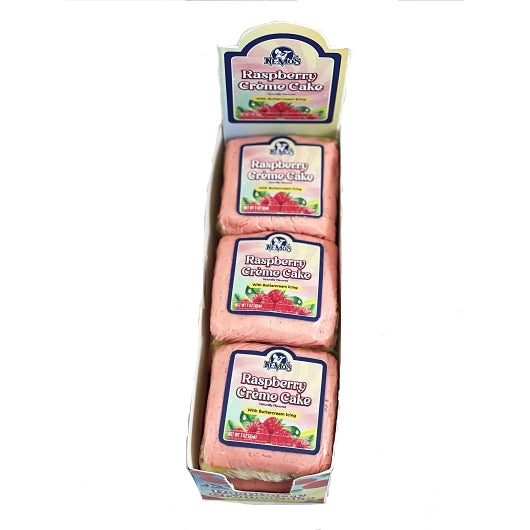 Ne-Mo's Raspberry Creme Cake Square, 6 x 6 each Case - Bakery & Desserts - image 2