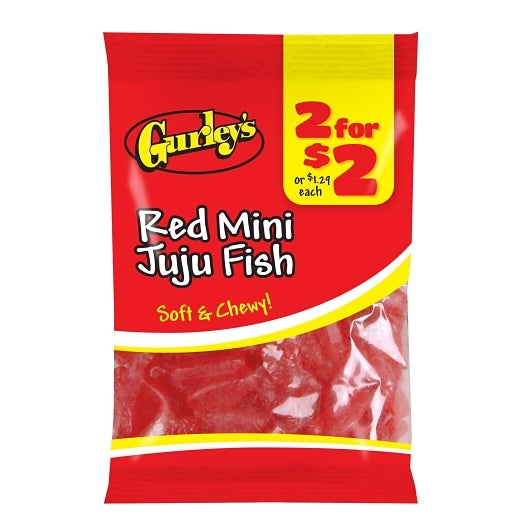Gurley's 2 for $2 Minis Red Juju Fish, 12 x 2.25 oz Case - Baking Needs - image 2