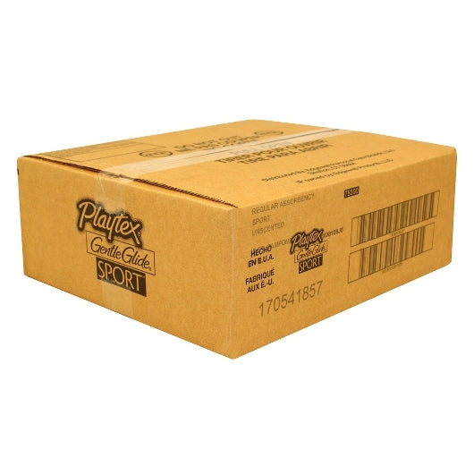 Playtex Sport Regular Unscented Plastic Tampons, 12 x 18 ct Case - DOT product image 8
