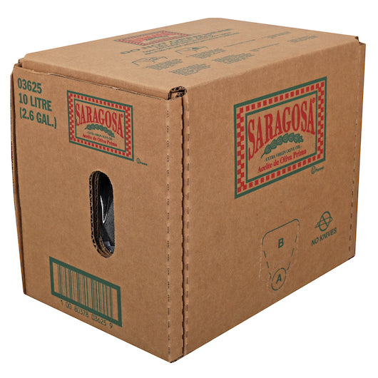 Saragosa Oil Extra Virgin Olive Oil, 1 x 2.6 GA Case - Condiments & Sauces