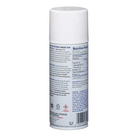 Bak Klene ZT All Purpose Zt Bakery Spray Case, 6 x 14 oz Case - DOT product image 2