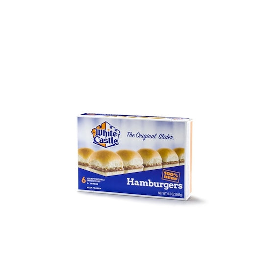 White Castle The Original Hamburger Slider, 12 x 9.5 oz Case - Prepared Foods