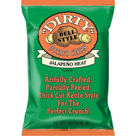 Dirty Jalapeno Heat Potato Chips, 25 x 2 oz Case - Snacks - image 2